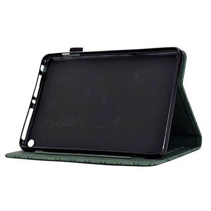 For Amazon Fire HD 8 (2022) /  Fire HD 8 Plus (2022) Case Anti-drop Leather Tablet Cover with Stand and Card Holder