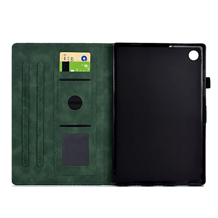 For Samsung Galaxy Tab A9 Case PU Leather Auto Wake / Sleep Stand Tablet Cover