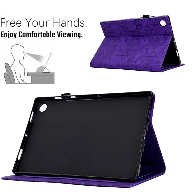 For Samsung Galaxy Tab A9+ Leather Case Card Holder Tablet Cover