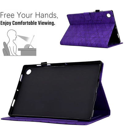 For Samsung Galaxy Tab A9+ Leather Case Card Holder Tablet Cover