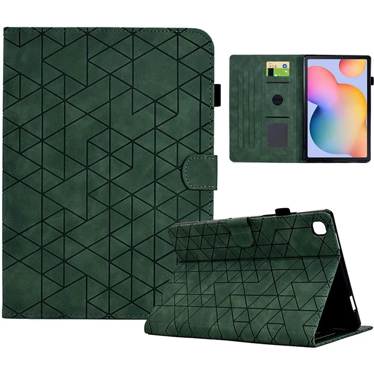 For Samsung Galaxy Tab S6 Lite (2024) / S6 Lite (2022) / S6 Lite (2020) SM-P610 P615 Case PU Leather Tablet Cover