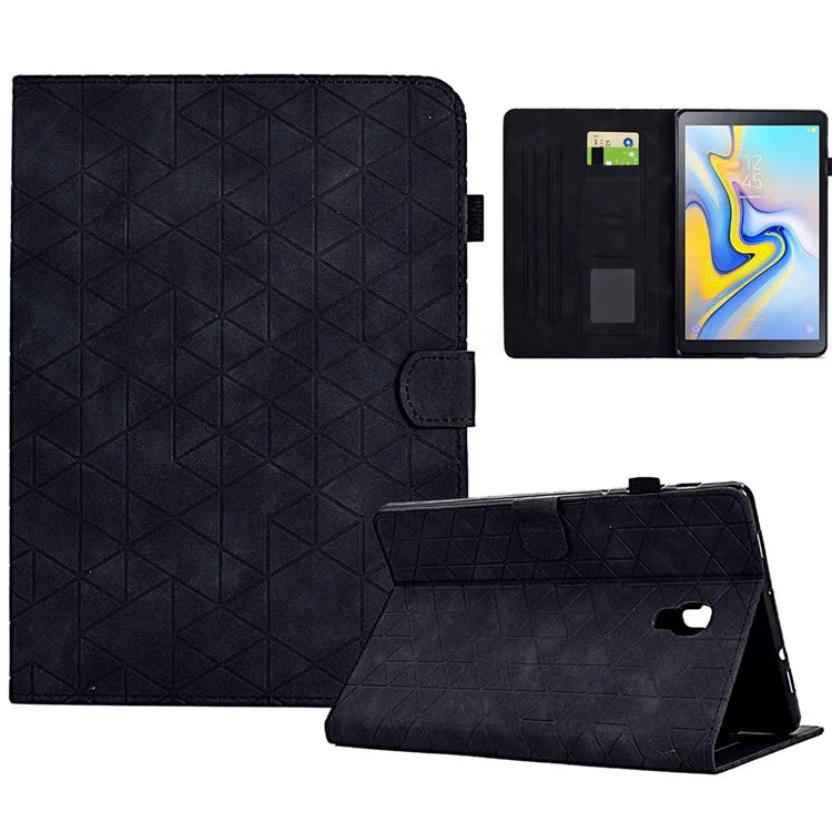 For Samsung Galaxy Tab A 10.5 (2018) T590 T595 PU Leather Case Card Slot Protective Tablet Cover