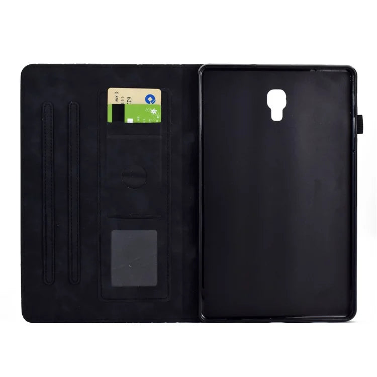 For Samsung Galaxy Tab A 10.5 (2018) T590 T595 PU Leather Case Card Slot Protective Tablet Cover