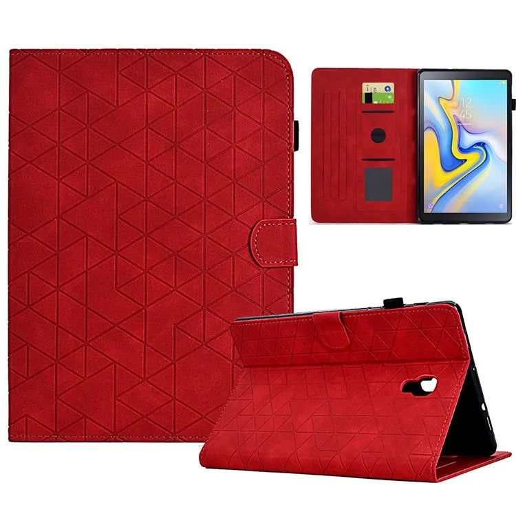 For Samsung Galaxy Tab A 10.5 (2018) T590 T595 PU Leather Case Card Slot Protective Tablet Cover