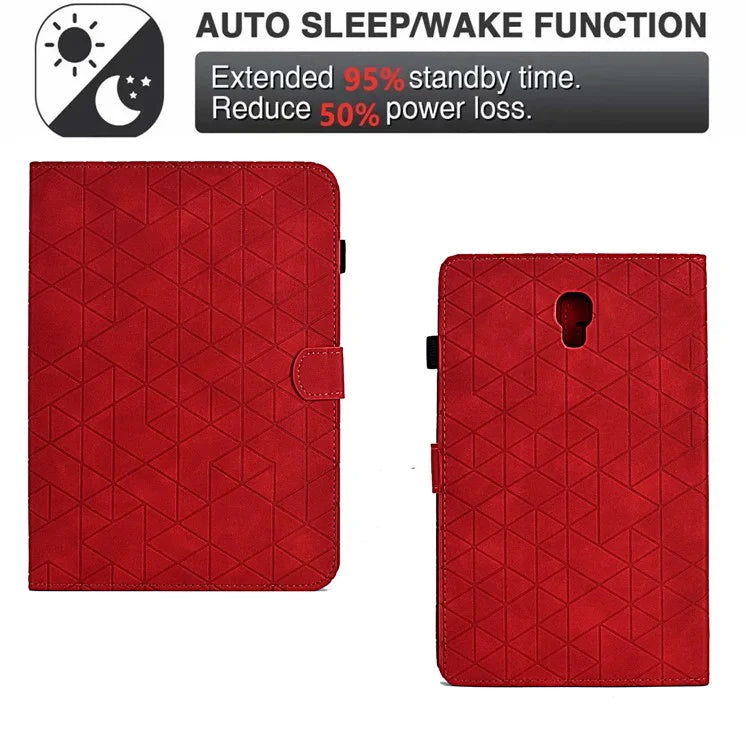 For Samsung Galaxy Tab A 10.5 (2018) T590 T595 PU Leather Case Card Slot Protective Tablet Cover