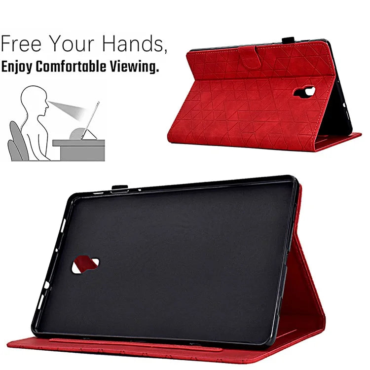 For Samsung Galaxy Tab A 10.5 (2018) T590 T595 PU Leather Case Card Slot Protective Tablet Cover