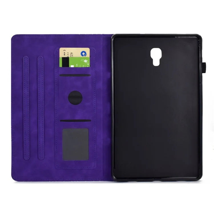 For Samsung Galaxy Tab A 10.5 (2018) T590 T595 PU Leather Case Card Slot Protective Tablet Cover
