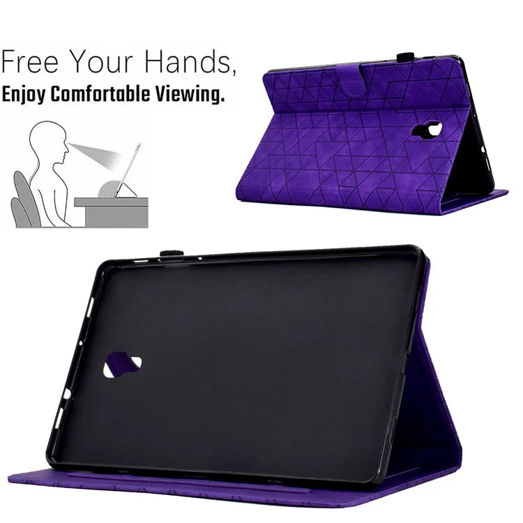 For Samsung Galaxy Tab A 10.5 (2018) T590 T595 PU Leather Case Card Slot Protective Tablet Cover