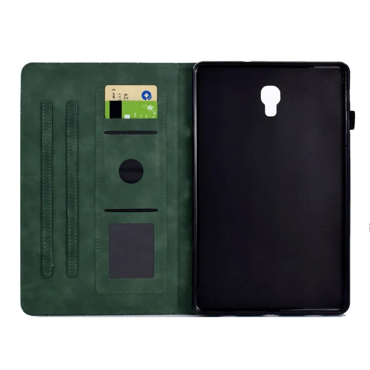 For Samsung Galaxy Tab A 10.5 (2018) T590 T595 PU Leather Case Card Slot Protective Tablet Cover