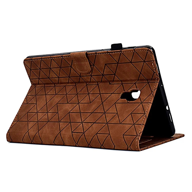 For Samsung Galaxy Tab A 10.5 (2018) T590 T595 PU Leather Case Card Slot Protective Tablet Cover