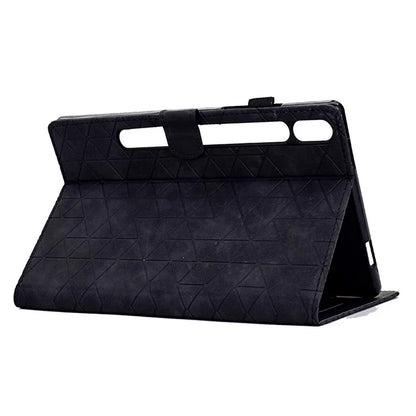 For Samsung Galaxy Tab S8 X700 X706 / Tab S7 T870 T875 Case Pattern Imprinted PU Leather Tablet Cover
