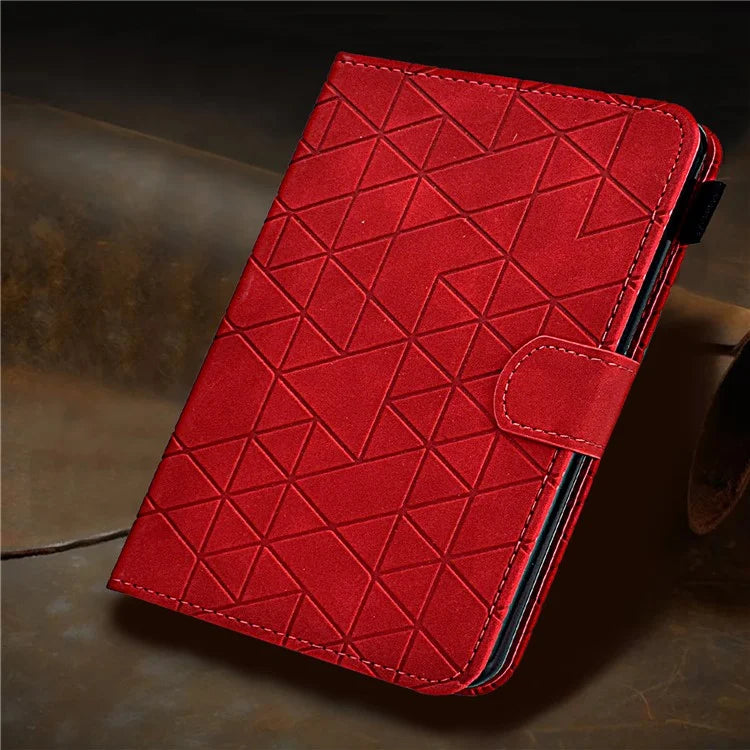 For Samsung Galaxy Tab S8 X700 X706 / Tab S7 T870 T875 Case Pattern Imprinted PU Leather Tablet Cover