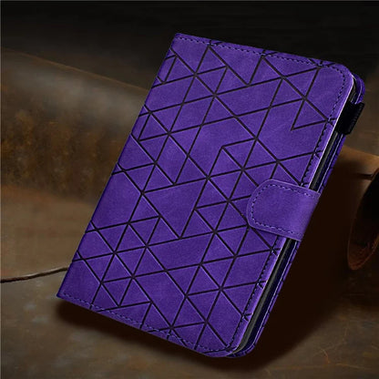 For Samsung Galaxy Tab S8 X700 X706 / Tab S7 T870 T875 Case Pattern Imprinted PU Leather Tablet Cover