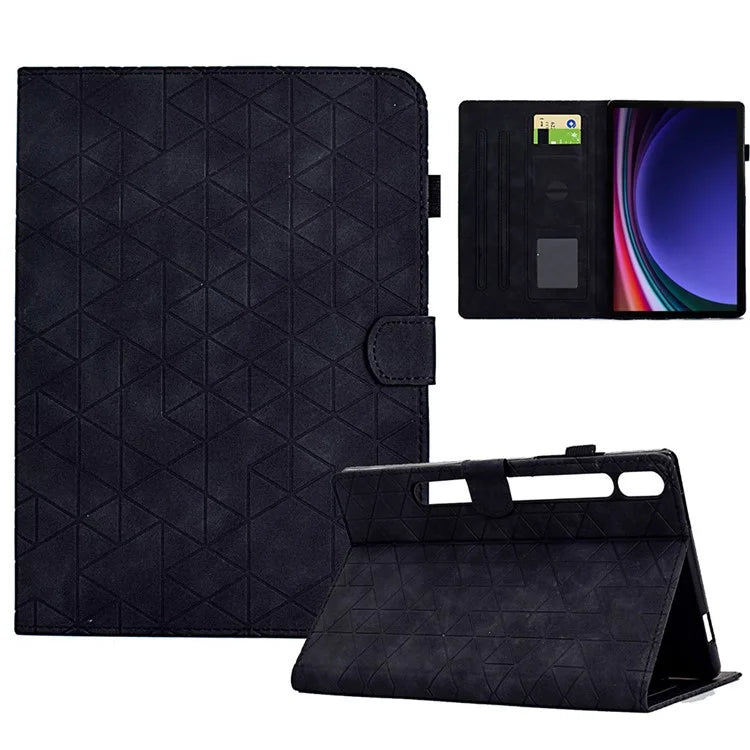 For Samsung Galaxy Tab S9 Protective Case Card Slot PU Leather Tablet Cover