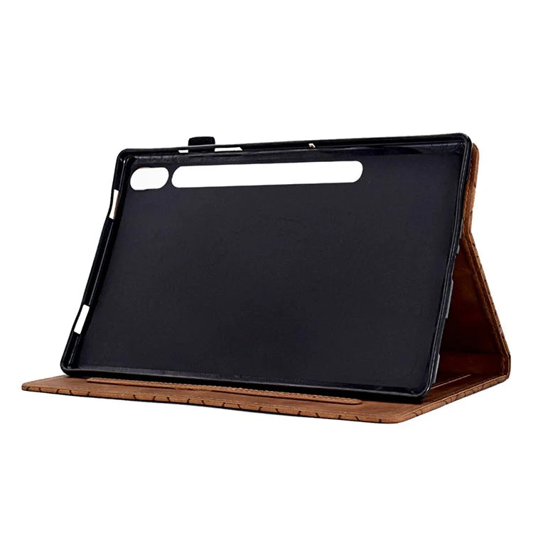 For Samsung Galaxy Tab S9 Protective Case Card Slot PU Leather Tablet Cover