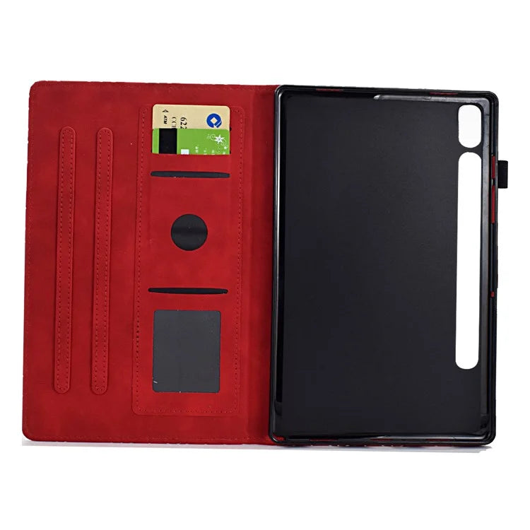 For Samsung Galaxy Tab S9 Protective Case Card Slot PU Leather Tablet Cover