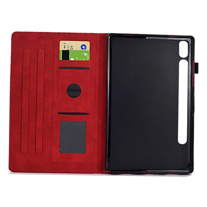For Samsung Galaxy Tab S9 Protective Case Card Slot PU Leather Tablet Cover