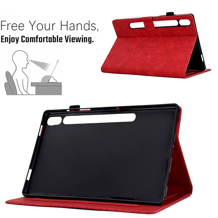 For Samsung Galaxy Tab S9 Protective Case Card Slot PU Leather Tablet Cover