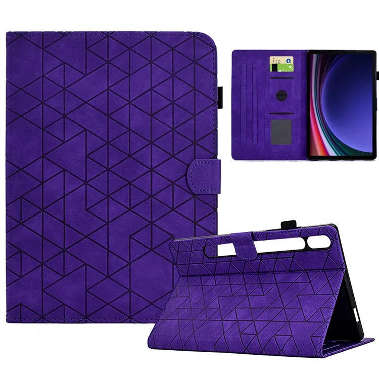 For Samsung Galaxy Tab S9 Protective Case Card Slot PU Leather Tablet Cover