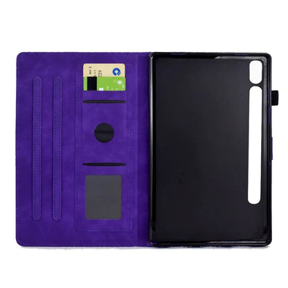 For Samsung Galaxy Tab S9 Protective Case Card Slot PU Leather Tablet Cover