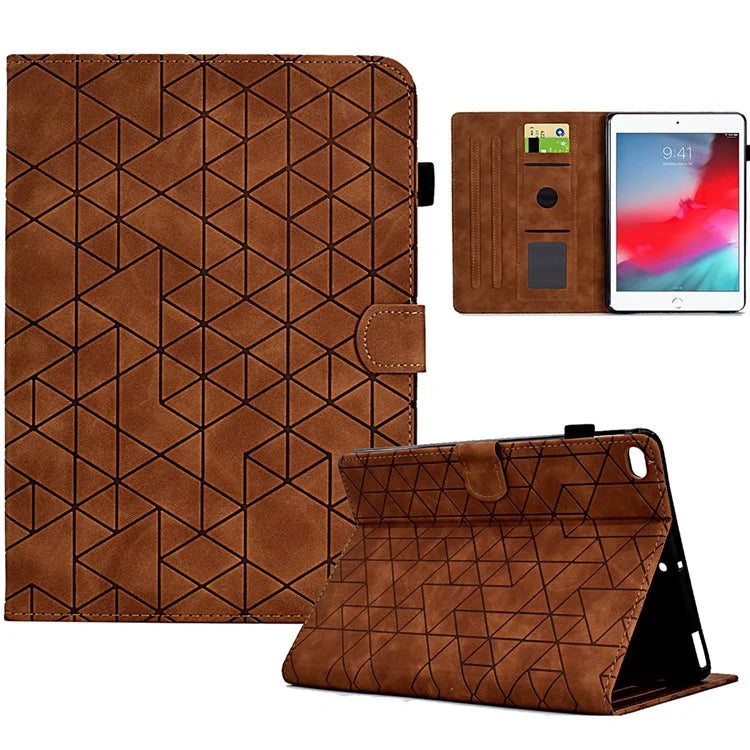 For iPad Mini / Mini 2 / mini 3 / mini 4 / mini (2019) 7.9 inch Case Pattern Imprinted PU Leather Tablet Case