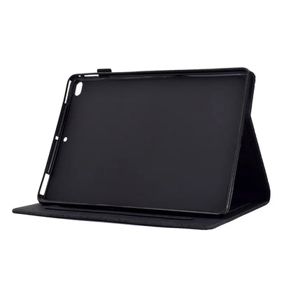 For iPad Air (2013) / Air 2 / iPad 9.7-inch (2017) / (2018) Case Card Slot Full Protection PU Leather Flip Cover