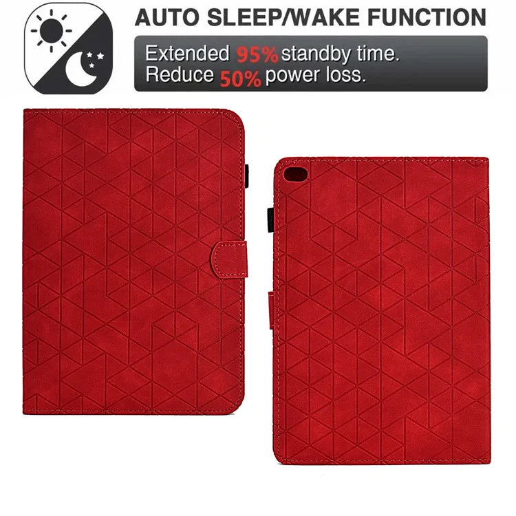 For iPad Air (2013) / Air 2 / iPad 9.7-inch (2017) / (2018) Case Card Slot Full Protection PU Leather Flip Cover