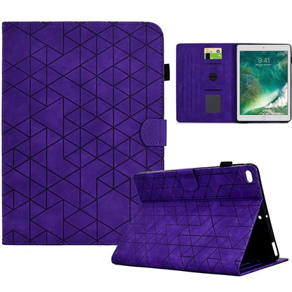 For iPad Air (2013) / Air 2 / iPad 9.7-inch (2017) / (2018) Case Card Slot Full Protection PU Leather Flip Cover