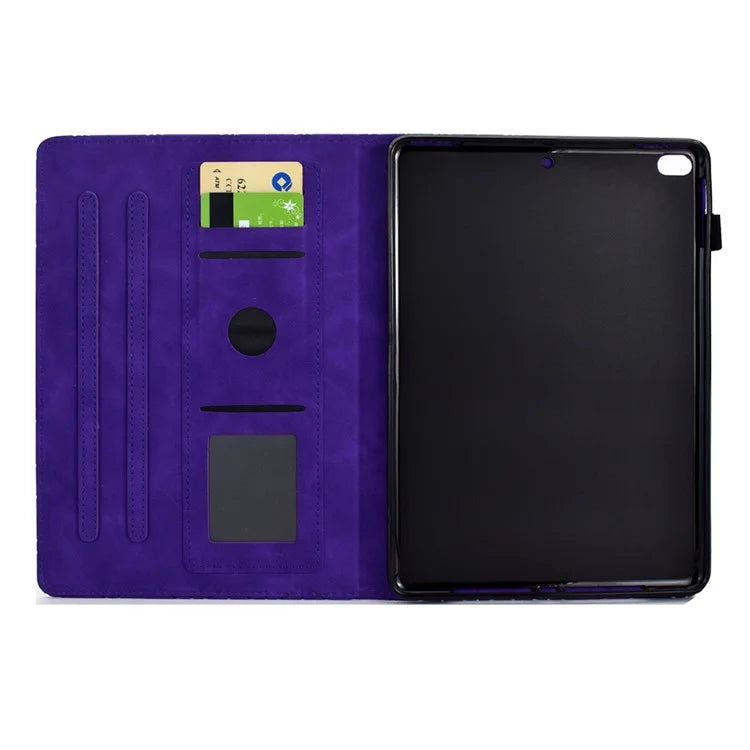 For iPad Air (2013) / Air 2 / iPad 9.7-inch (2017) / (2018) Case Card Slot Full Protection PU Leather Flip Cover