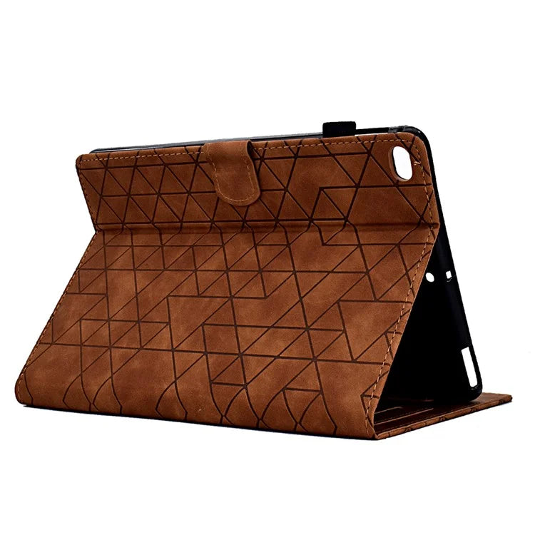 For iPad Air (2013) / Air 2 / iPad 9.7-inch (2017) / (2018) Case Card Slot Full Protection PU Leather Flip Cover