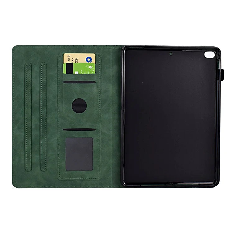 For iPad Air (2013) / Air 2 / iPad 9.7-inch (2017) / (2018) Case Card Slot Full Protection PU Leather Flip Cover