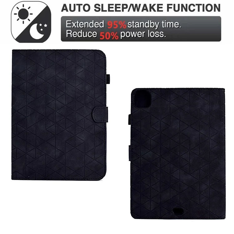 For iPad Pro 11 (2020) / (2021) / (2022) / iPad Air (2020) / (2022) Case Anti-Scratch PU Leather Tablet Protector