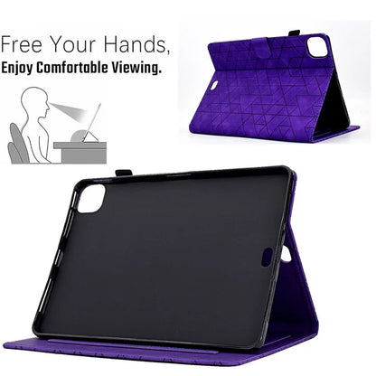 For iPad Pro 11 (2020) / (2021) / (2022) / iPad Air (2020) / (2022) Case Anti-Scratch PU Leather Tablet Protector
