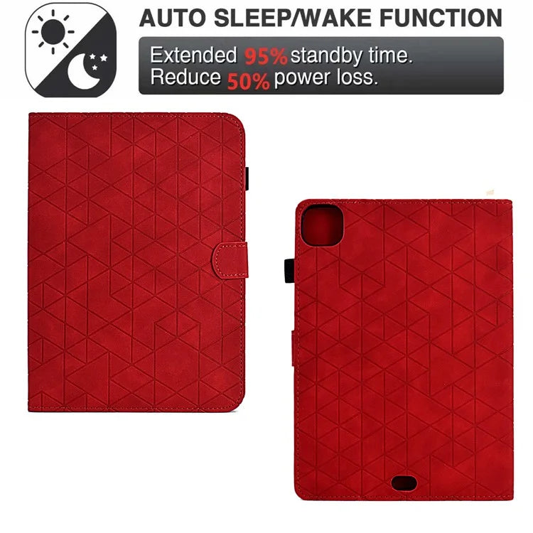 For iPad Pro 11 (2020) / (2021) / (2022) / iPad Air (2020) / (2022) Case Anti-Scratch PU Leather Tablet Protector