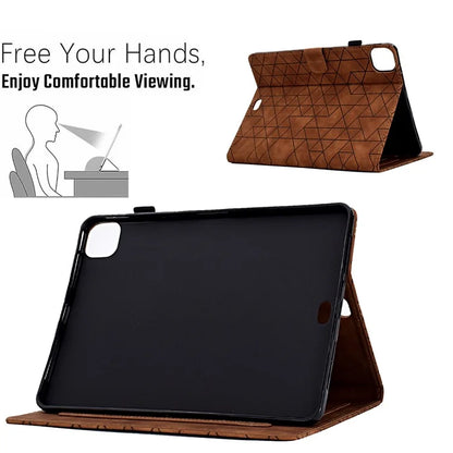 For iPad Pro 11 (2020) / (2021) / (2022) / iPad Air (2020) / (2022) Case Anti-Scratch PU Leather Tablet Protector