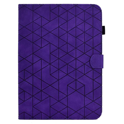 For iPad 10.9 (2022) Case Card Slot Pattern Imprinted PU Leather Tablet Cover