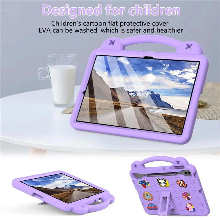 For Samsung Galaxy Tab S8+ / S9+ Case Grip Handle Kickstand EVA Tablet Cover