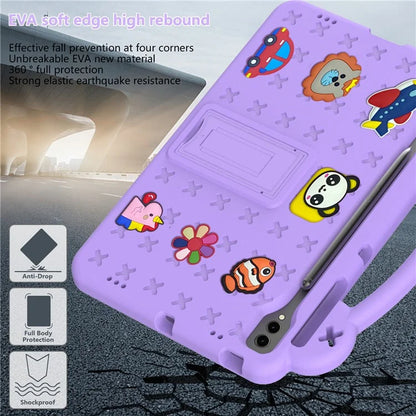For Samsung Galaxy Tab S8+ / S9+ Case Grip Handle Kickstand EVA Tablet Cover