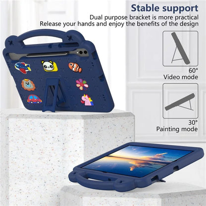 For Samsung Galaxy Tab S8+ / S9+ Case Grip Handle Kickstand EVA Tablet Cover
