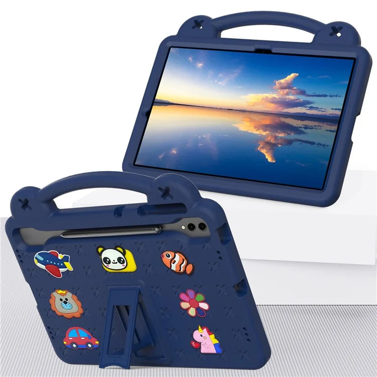 For Samsung Galaxy Tab S8+ / S9+ Case Grip Handle Kickstand EVA Tablet Cover