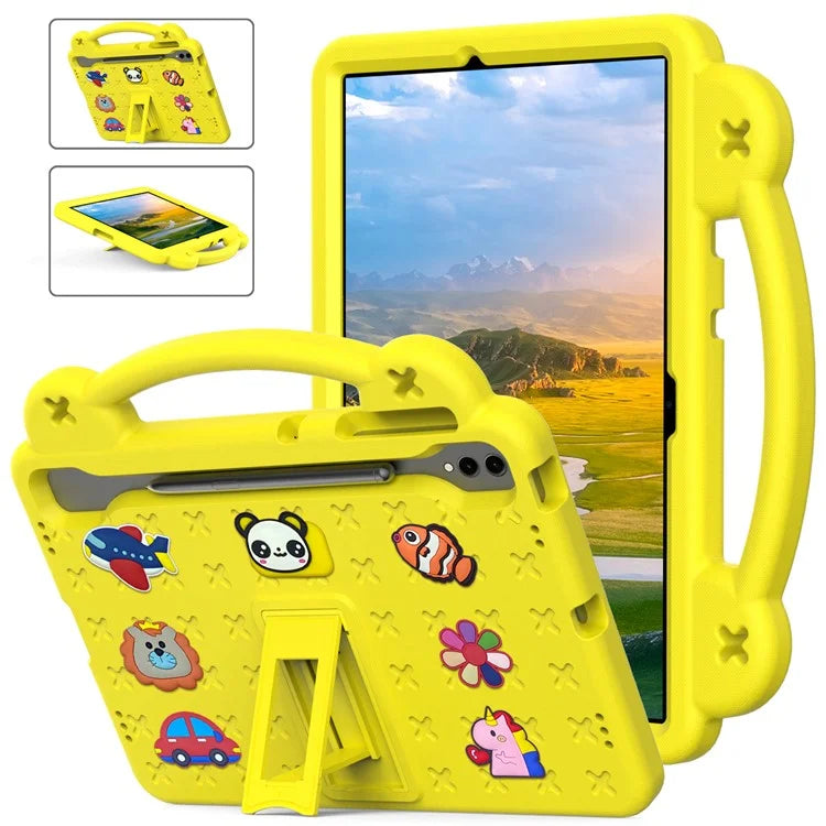 For Samsung Galaxy Tab S8+ / S9+ Case Grip Handle Kickstand EVA Tablet Cover