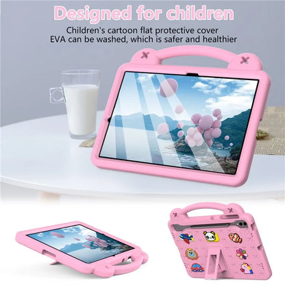 For Samsung Galaxy Tab S8+ / S9+ Case Grip Handle Kickstand EVA Tablet Cover