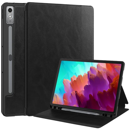 For Lenovo Xiaoxin Pad Pro 12.7 inch Smart Case PU Leather Viewing Folio Tablet Cover