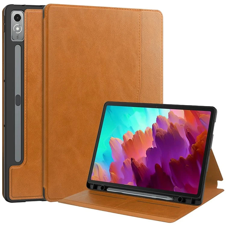 For Lenovo Xiaoxin Pad Pro 12.7 inch Smart Case PU Leather Viewing Folio Tablet Cover