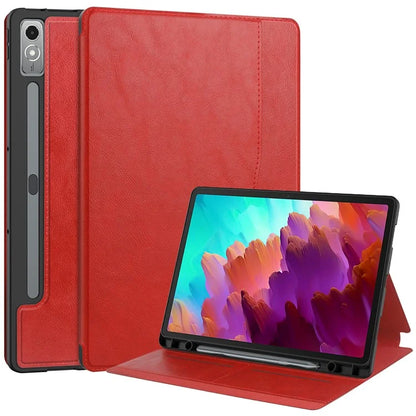 For Lenovo Xiaoxin Pad Pro 12.7 inch Smart Case PU Leather Viewing Folio Tablet Cover