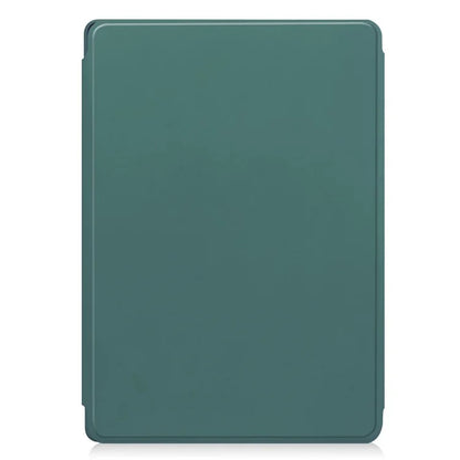 For Samsung Galaxy Tab S9 Ultra Case PU Leather+Acrylic Smart Tablet Cover (without Keyboard)ish Green