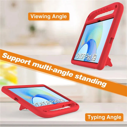For Honor Pad X9 / X8 Pro EVA Case Hand Grip Kickstand Kids Tablet Cover