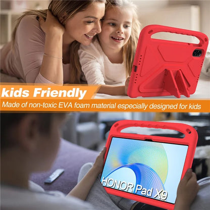 For Honor Pad X9 / X8 Pro EVA Case Hand Grip Kickstand Kids Tablet Cover