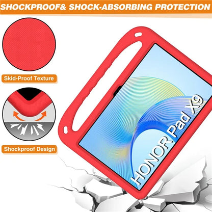 For Honor Pad X9 / X8 Pro EVA Case Hand Grip Kickstand Kids Tablet Cover