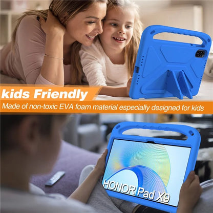 For Honor Pad X9 / X8 Pro EVA Case Hand Grip Kickstand Kids Tablet Cover